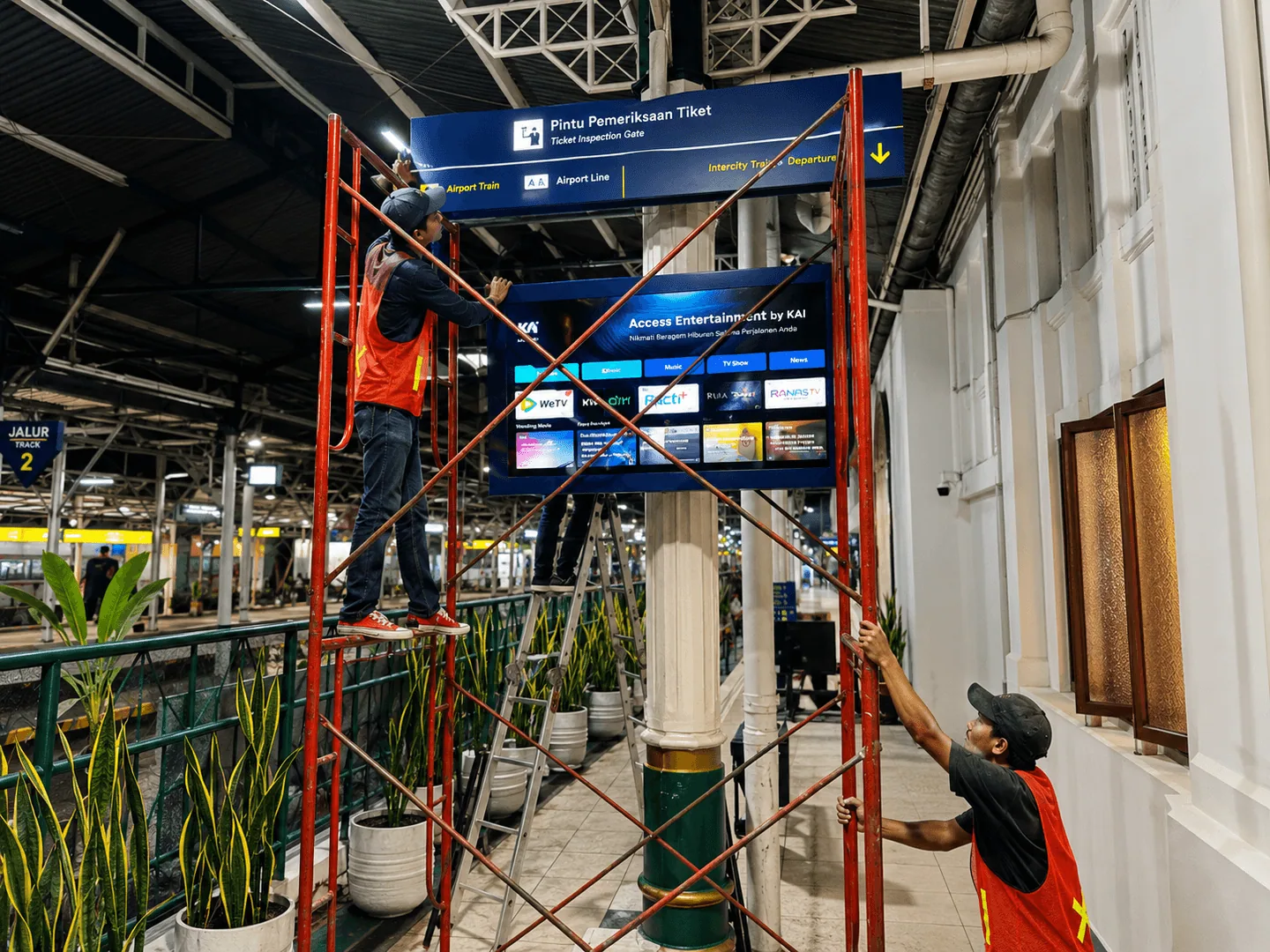 KAI Digital Signage Installation
